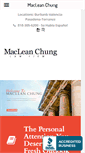 Mobile Screenshot of macleanchung.com